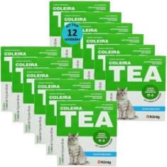 Coleira Tea Contra Pulgas E Carrapatos Para Gatos König 13g Com 33cm K