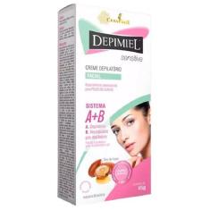 Creme Depilatório Depimiel Facial Sensitive A + B 45g