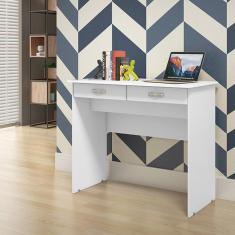 Escrivaninha 2 Gavetas Branco