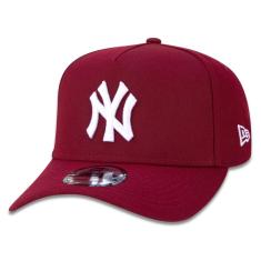 Boné New Era 940 A-Frame MLB New York Yankees - Vinho - Único-Masculino