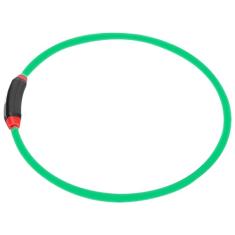 Coleira de Cachorro Iluminada, Coleira de Cachorro LED Coleira de LED Recarregável USB Coleira de Animal de Estimação Brilhante para Cães Médios e Pequenos Brilha No Escuro