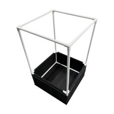 Cama de Cultivo No-Till com Estrutura para LST e Scrog em PVC leds ind