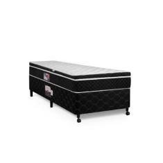 Cama Box + Colchão Netsono Solteiro Class One Face Molas Pocket 120x20