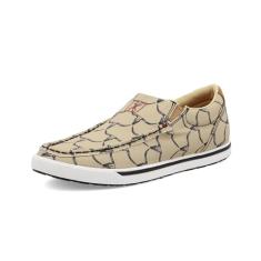 Twisted X Tênis feminino sem cadarço, Bronze e preto, 35