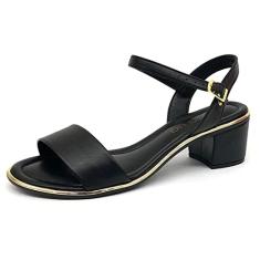 SANDÁLIA BEIRA RIO SALTO QUADRADO NAPA 8379.203