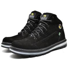 Bota Adventure Bell Boots  Couro Cadarço Conforto Masculina-Masculino