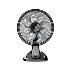 Ventilador 2 em 1 Wap Flow Turbo 50cm 8 Pás 3 Velocidades Preto e Cinz