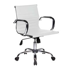 cadeira de escritório diretor giratória new best branca