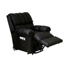 Poltrona Reclinável P- Sala Texas Fantastic Zero Wall Motorizada C- Lift Courano Preto