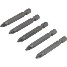 Jogo de Bits Ponteira Pozidrive com Encaixe 1/4" Nº 2X50mm - Vonder