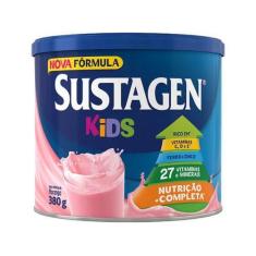 Complemento Alimentar Infantil Sustagen Kids - Morango Lata 380g, 350g