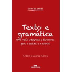 Livro - Texto e gramática
