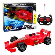 Carrinho De Controle Remoto Sem Fio Fórmula 1 Recarregável - Fun Game