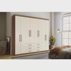 Guarda-roupa Casal 8 Portas 6 Gavetas Master