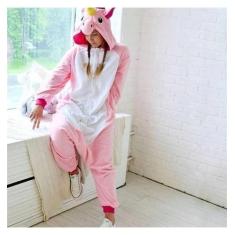 Pijama Unicórnio Infantil E Adulto Macacão Kigurumi Cosplay - Fantasia