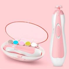 Cortador Infantil Elétrico Unhas Estilo Cor Marrom 6 Refis - Correia E