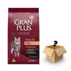 Ração Gran Plus Gatos Choice Frango E Carne - 10,1Kg + Supresa - GRANP