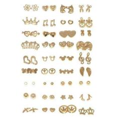 Brincos Pequenos Folheados A Ouro 18K - Cada Unidade