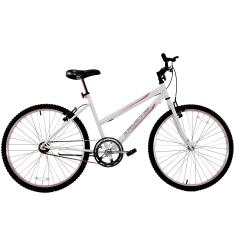 Bicicleta Feminina Aro 26 Dalia Branca Monomarcha - Dalannio Bike
