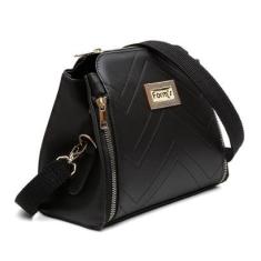 Bolsa Feminina 3 Zíper Transversal Form's-Feminino