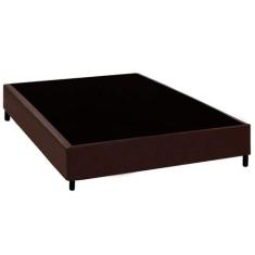 Cama Box Base Universal CRC Linhão Brown Casal 138x188 - A Costa Rica
