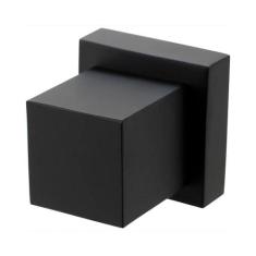 Acabamento de Registro em Metal Quadrado Mearim Pingoo.casa - Preto