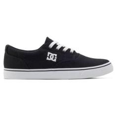 Tênis Dc Shoes New Flash 2 Tx Black White ADJS300-Unissex