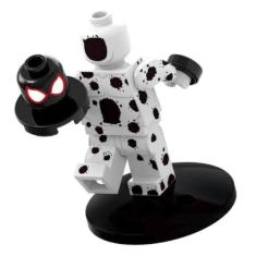 Boneco Blocos De Montar Mancha Homem Aranha