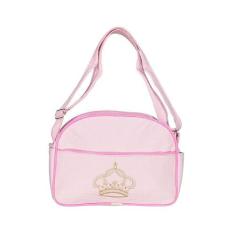 Bolsa Maternidade Rosa para Bebês com 4 Bolsos