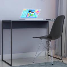 Mesa De Design Industrial Para Escritório Elegante e Estudo Confortáve