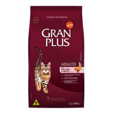 Ração Gran Plus Gatos Adultos Salmão e Arroz 10,1Kg
