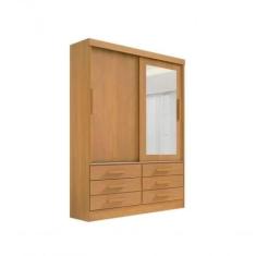 Guarda Roupas Meridian Plus 2Pts 100% MDF DDoro Móveis - D Doro Móveis