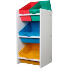 Organizador de Brinquedos Infantil Mini Colorido Montessoriano Organibox