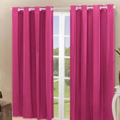 Cortina Blackout Pvc Corta 100% A Luz 2,80 M X 2,80 M Pink