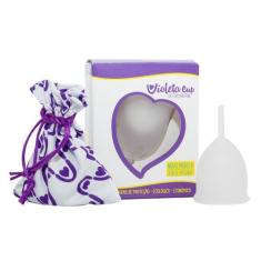 Coletor Menstrual Violeta Cup - Transparente Tipo B