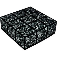 Taschibra Renda 106 02080006-18, Plafon E27, 80W, Preto Fosco