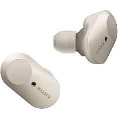 Fones de Ouvido Bluetooth Sem Fio Sony WF-1000XM3SMUC com Cancelamento de Ruído (Noise Cancelling), em breve com controle de voz via Alexa, Dourado