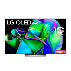 Smart TV 77" 4K LG OLED77C3PSA Evo 120Hz, G-Sync FreeSync, Bluetooth, ThinQ AI, Alexa, Google, 4 HDMIs