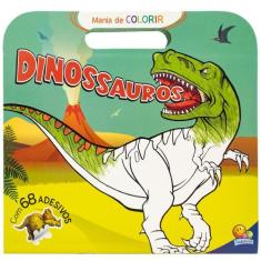 Livro - Mania De Colorir: Dinossauros