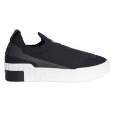 Tênis Feminino Quiz Knit Slip On Preto-Feminino
