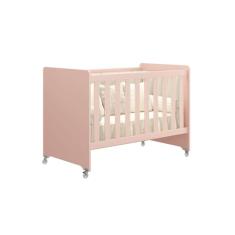 Berço Americano Evolution Multifuncional 4 em 1 Rosa Fosco - Reller