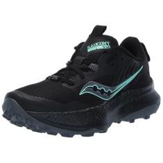 Saucony Tênis de caminhada feminino Blaze Tr, Preto/Carbono, 34