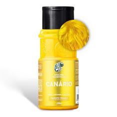 Kamaleão Color – Máscara Pigmentante Semi-Permanente, Canário - Cores Vibrantes e Hidratação Intensa – Low Poo, Vegano, Cruelty Free – 150ml