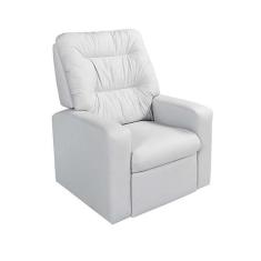 Poltrona Reclinável Paris Branca - Mobly