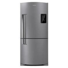 Refrigerador Brastemp Frost Free Inverse 588 Litros Inox BRE85AK – 127 Volts