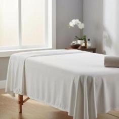 Lençol Para Maca Superior Sem Elástico Micropercal 400 Fios Clinica Es