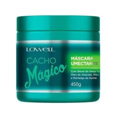 Máscara Capilar Umectante Cacho Mágico 450g Lowell, 450g