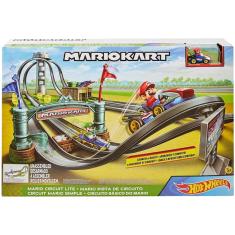 Pista Hot Wheels Mario Bros Kart Circuito Corrida Mattel
