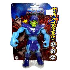 Boneco Flexível Skeletor Masters Of The Universe Flextreme 18 cm - Mattel Brinquedos