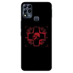 Capa Adesivo Skin023 Verso Para Infinix Hot 11 Play